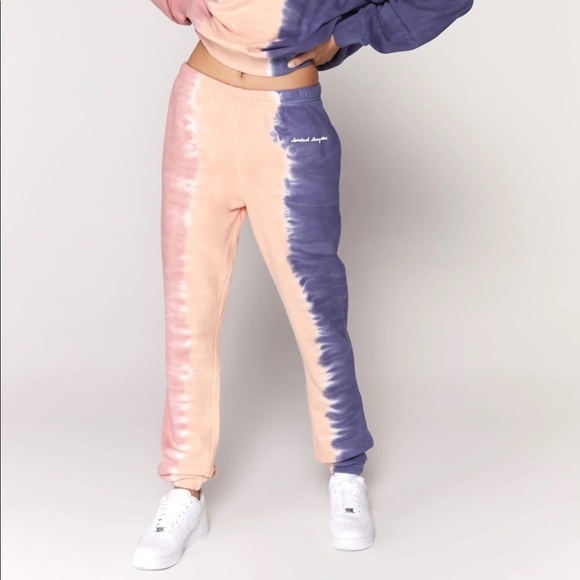 Spiritual Gangster Laguna Sweatpant in Tri Desert Tie Dye - Picture 6 of 11